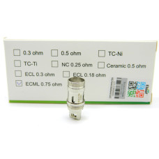 Випарник ECML для кліромайзера Eleaf Melo 2, iJust 2, Melo 2, iJust S - 0.75 Ом