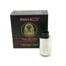 Обслуживаемый атомайзер Digiflavor Pharaoh 25 Dripper Tank, стальной