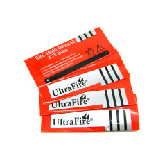 Термоусадка Ultrafire для аккумуляторов 18650, 2шт Термоусадка Ultrafire для аккумуляторов 18650, 2шт
