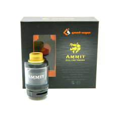 Обслуговуваний атомайзер GeekVape Ammit Dual Coil RTA 3-6 мл. чорний