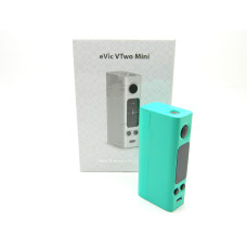 Бокс МОД Joyetech eVic VTwo Mini 75W Cyan, температурний контроль, бірюзовий