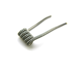 Преднамотанная спираль Staggered clapton. CoilCraft, 0,35 Ом. - 2 шт.
