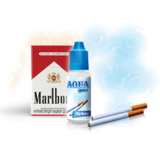 Заправна рідина Мальборо (Marlboro), 12 мг (Середня). Aqua. 15мл.