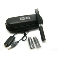 Электронная сигарета eGo-T тип B (650mAh) в Футляре. Черный цвет Электронная сигарета eGo-T тип B (650mAh) в Футляре. Черный цвет