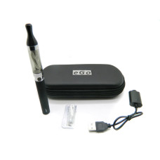 Електронна сигарета Kanger T2 + eGo-T (1100 mAh) у футлярі. Чорний колір Електронна сигарета Kanger T2 + eGo-T (1100 mAh) у футлярі. Чорний колір