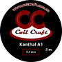 Проволока Кантал A1. CoilCraft, диаметр 0,4 мм. Катушка 5 метров