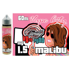 Malibu, 1,5 мг (Ультралегкая). Vape City Club. 60 мл.