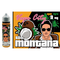 Montana, 3 мг (Ультралегкая). Vape City Club. 60 мл.
