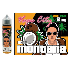 Montana, 3 мг (Ультралегкая). Vape City Club. 60 мл.