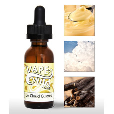 On Cloud Custard, 6 мг (Легкая). VapeWild Pre-Steeped. 30 мл.