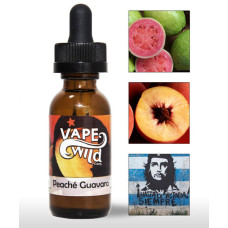 Peache Guavara, 6 мг (Легкая). VapeWild Pre-Steeped. 30 мл.