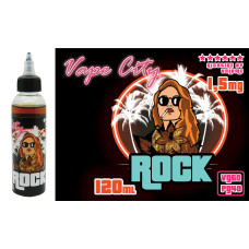 Rock, 1,5 мг (Ультралегкая). Vape City Club. 120 мл. Rock, 1,5 мг (Ультралегкая). Vape City Club. 120 мл.