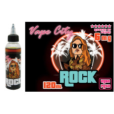 Rock, 6 мг (Легкая). Vape City Club. 120 мл.