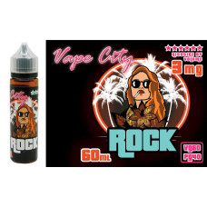 Rock, 3 мг (Ультралегкая). Vape City Club. 60 мл. Rock, 3 мг (Ультралегкая). Vape City Club. 60 мл.