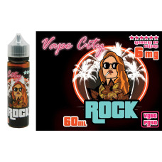 Rock, 6 мг (Легкая). Vape City Club. 60 мл. Rock, 6 мг (Легкая). Vape City Club. 60 мл.