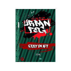 Stay Puft, 3 мг (Ультралегкая). Urban Fog. 30 мл.