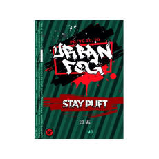Stay Puft, 3 мг (Ультралегкая). Urban Fog. 30 мл.